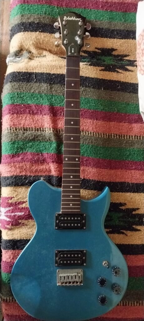 Guitarra Washburn Azul